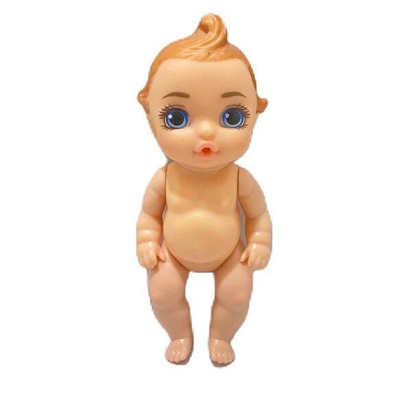 Zapf Creation Mini Baby Born Doll Blond Hair Blue Eyes 4.5 Inch X 2 Inch - Picture 1 of 4